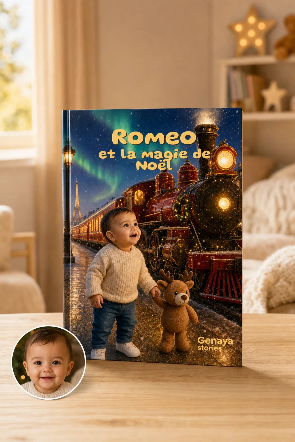 The Magic of Christmas – Personalized Illustrated Book - livre imprimé