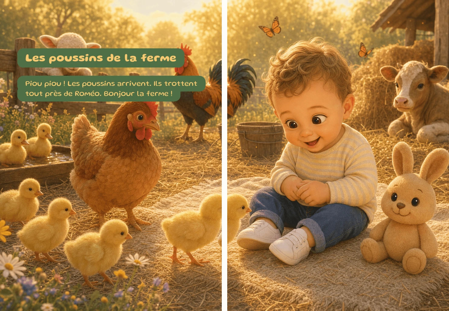 Double page exacte du livre Romeo