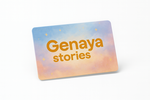 Carte cadeau Genaya Stories - Offrez un livre personnalisé