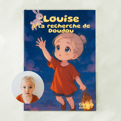 À la recherche de Doudou – Livre illustré personnalisé