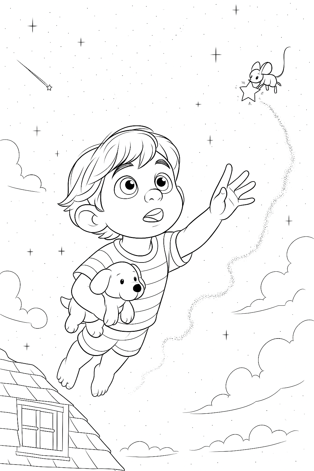 Le voleur d’étoiles – Livre illustré personnalisé