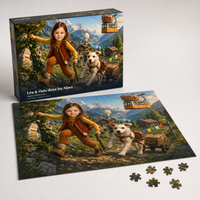 Puzzle personnalisé — votre enfant devient le héros - aperçu 2