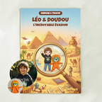 L'incroyable évasion de Doudou : Livre Cherche et Trouve Personnalisé avec sa Vraie Photo