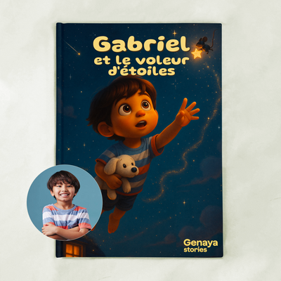 Le voleur d’étoiles – Livre illustré personnalisé