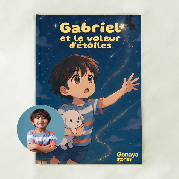 Le voleur d’étoiles – Livre illustré personnalisé - Image 2
