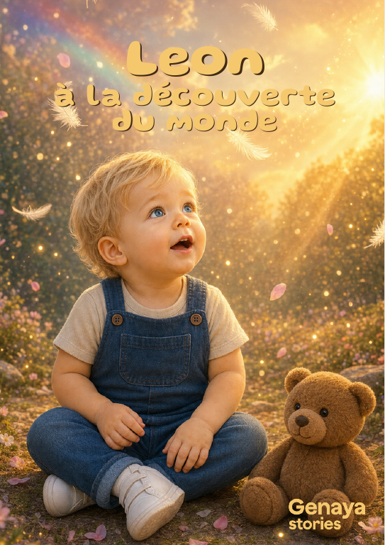 Deuxieme double page interieure du livre personnalise A la decouverte du monde