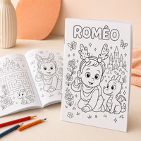Cahier de coloriage personnalisé avec photo - aperçu 2