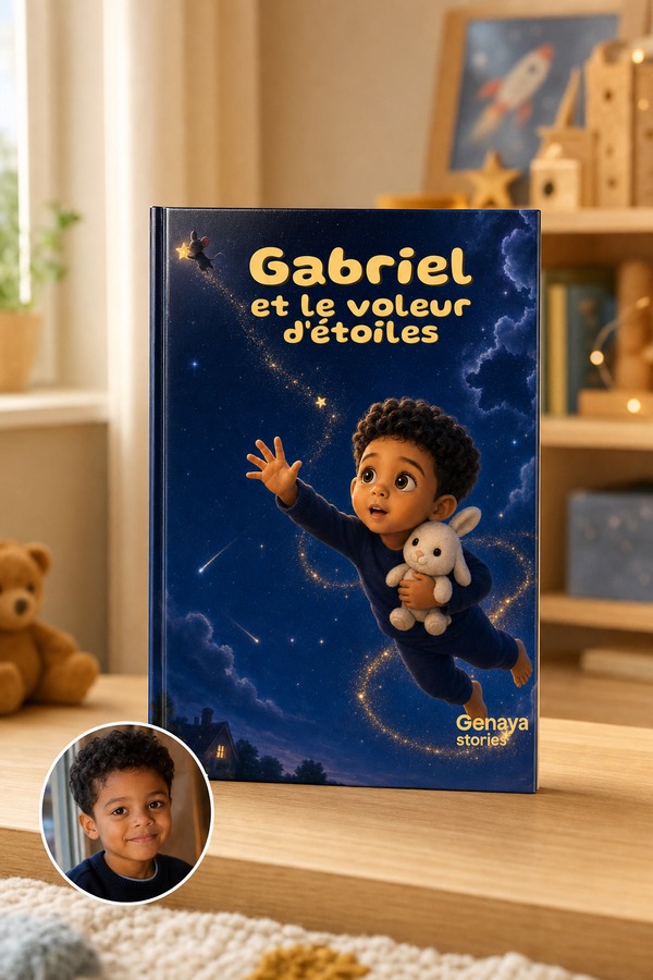 Le voleur d’étoiles – Livre illustré personnalisé