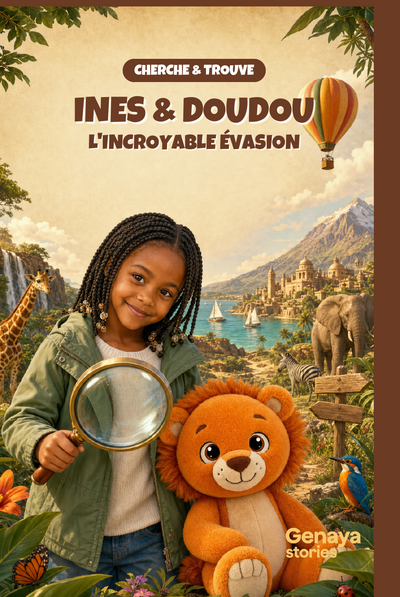 L'incroyable évasion de Doudou : Livre Cherche et Trouve Personnalisé avec sa Vraie Photo