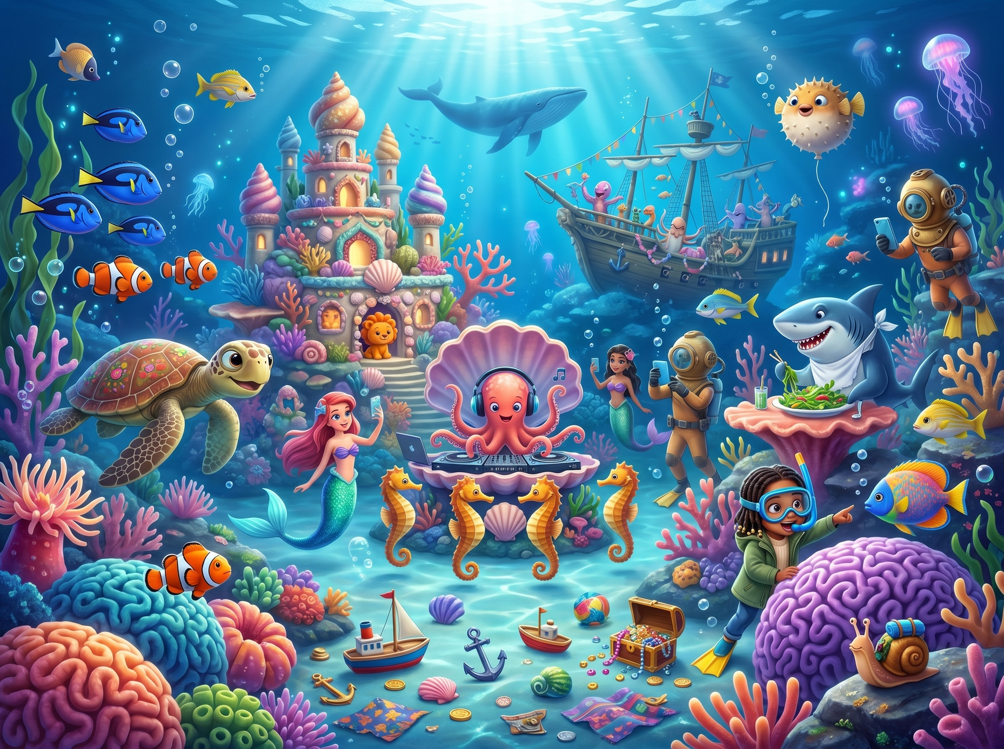 Exemple du style 3D premium pour le livre personnalise L'incroyable evasion de Doudou