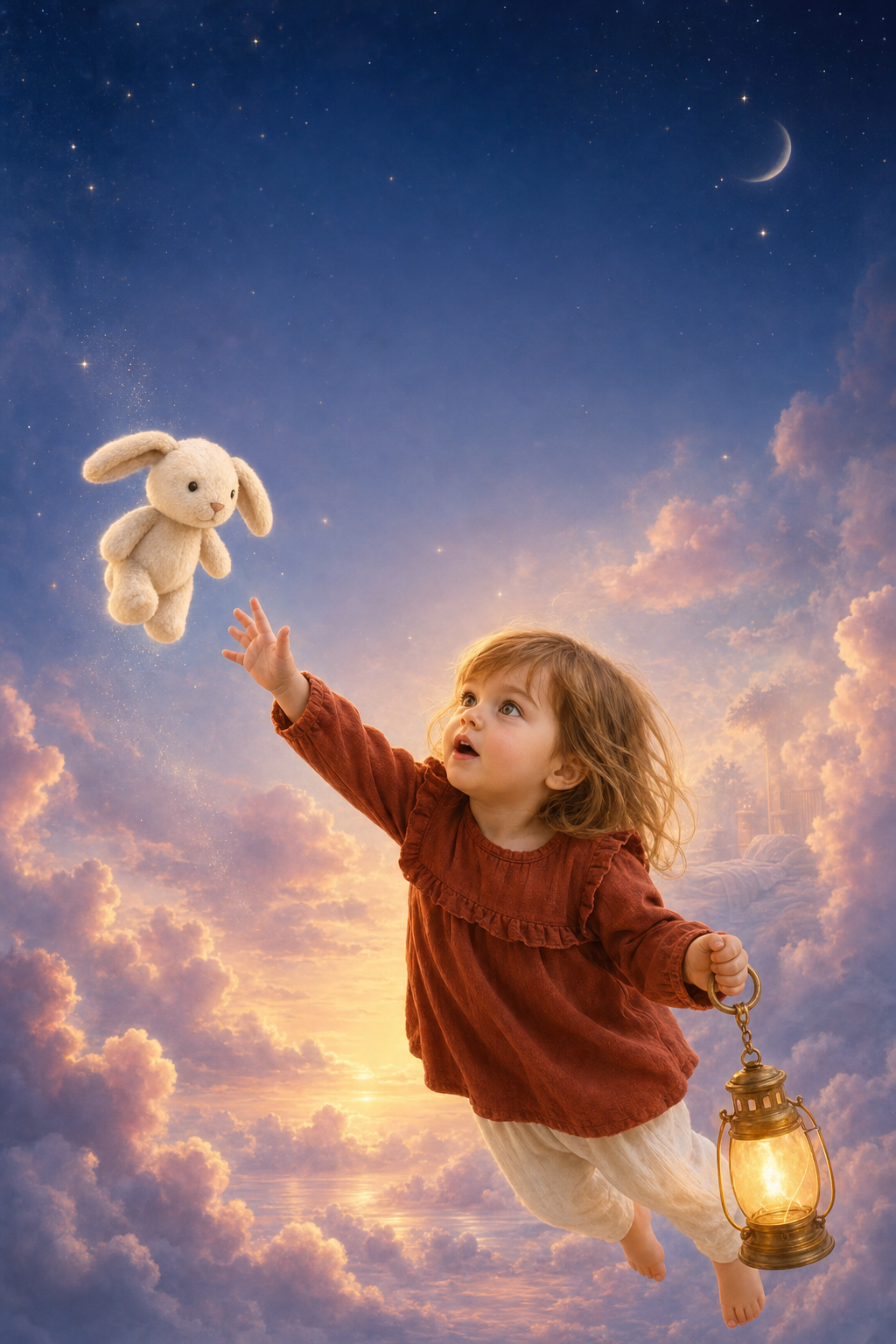 Exemple de couverture personnalisee A la recherche de Doudou generee avec le rendu actuel