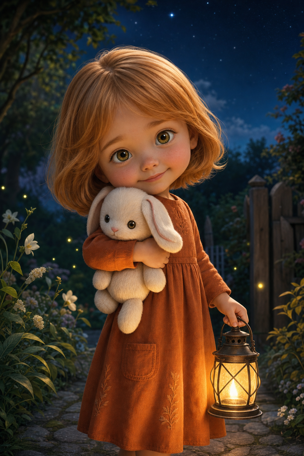 Exemple du style 3D premium pour le livre personnalise A la recherche de Doudou
