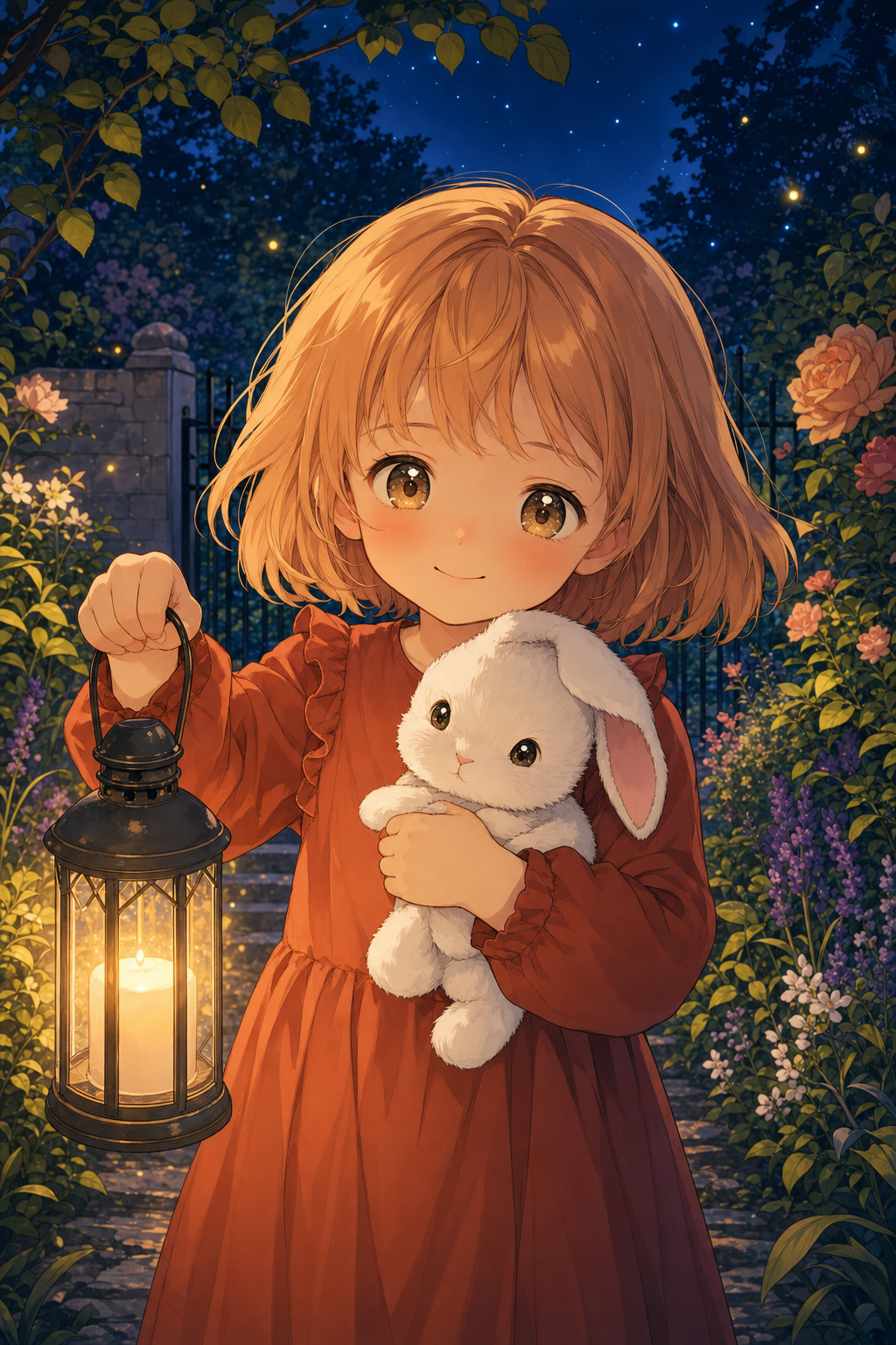 Exemple du style manga pour le livre personnalise A la recherche de Doudou