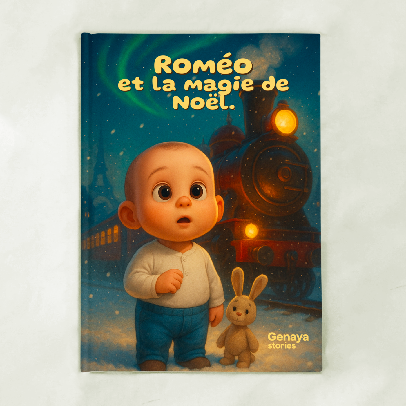 La magie de Noël – Livre illustré personnalisé