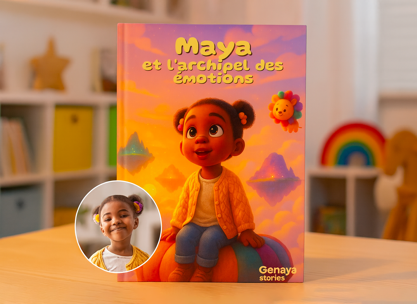 Collection de livres personnalisés Genaya Stories - Manu, Roméo, Maya